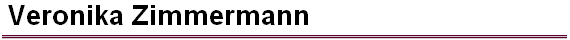  Veronika Zimmermann 